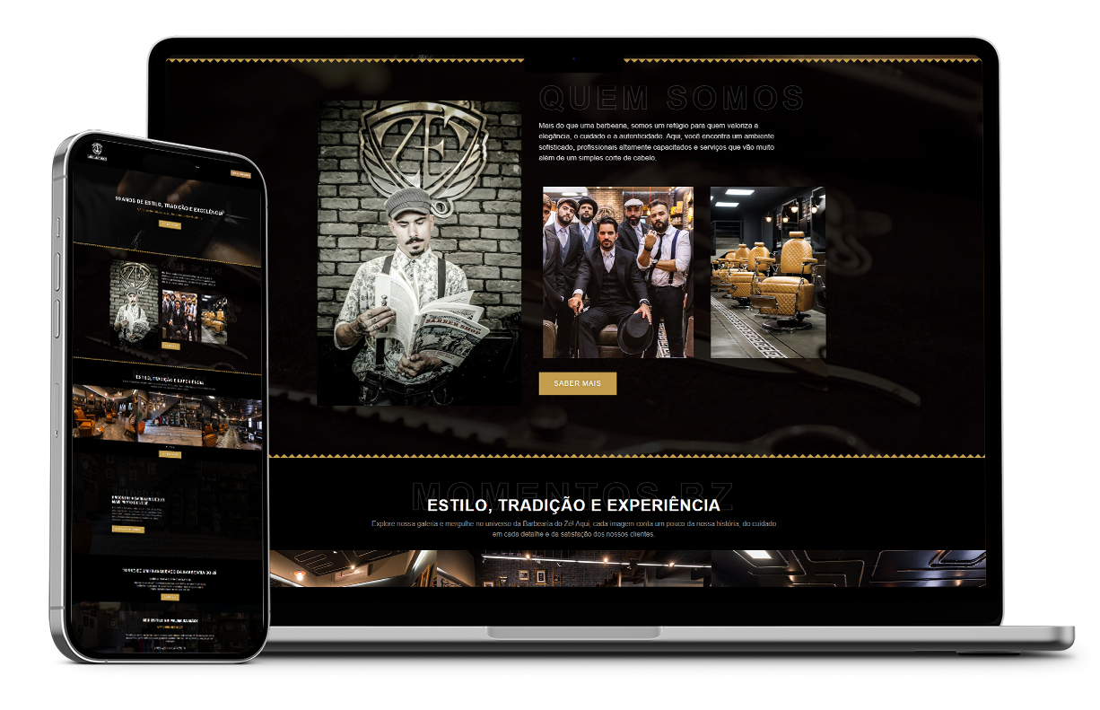 Com 17 unidades em expansão, a Barbearia do Zé contou com a Bow 360 para fortalecer sua presença digital.