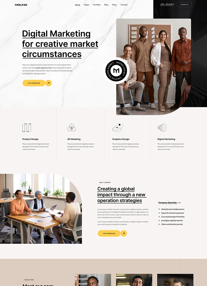 Landing Page